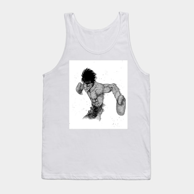 Hajime no Ippo - "The Wind God" Ippo Makunouchi Tank Top by BadassManga